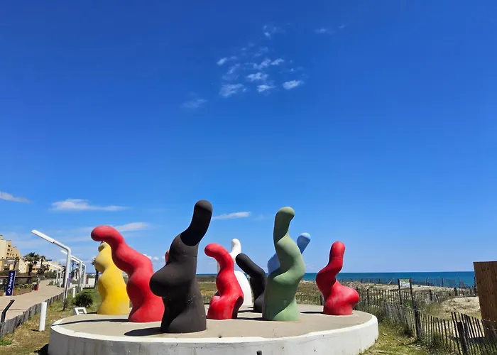 L'azur 4 Pers Clim Parking Acces Direct לה ברקרה